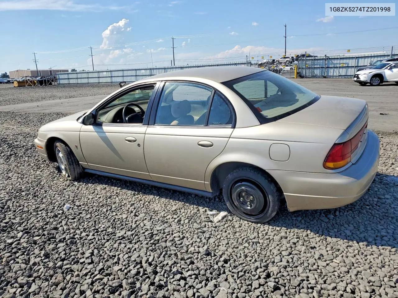 1996 Saturn Sl2 VIN: 1G8ZK5274TZ201998 Lot: 60844866