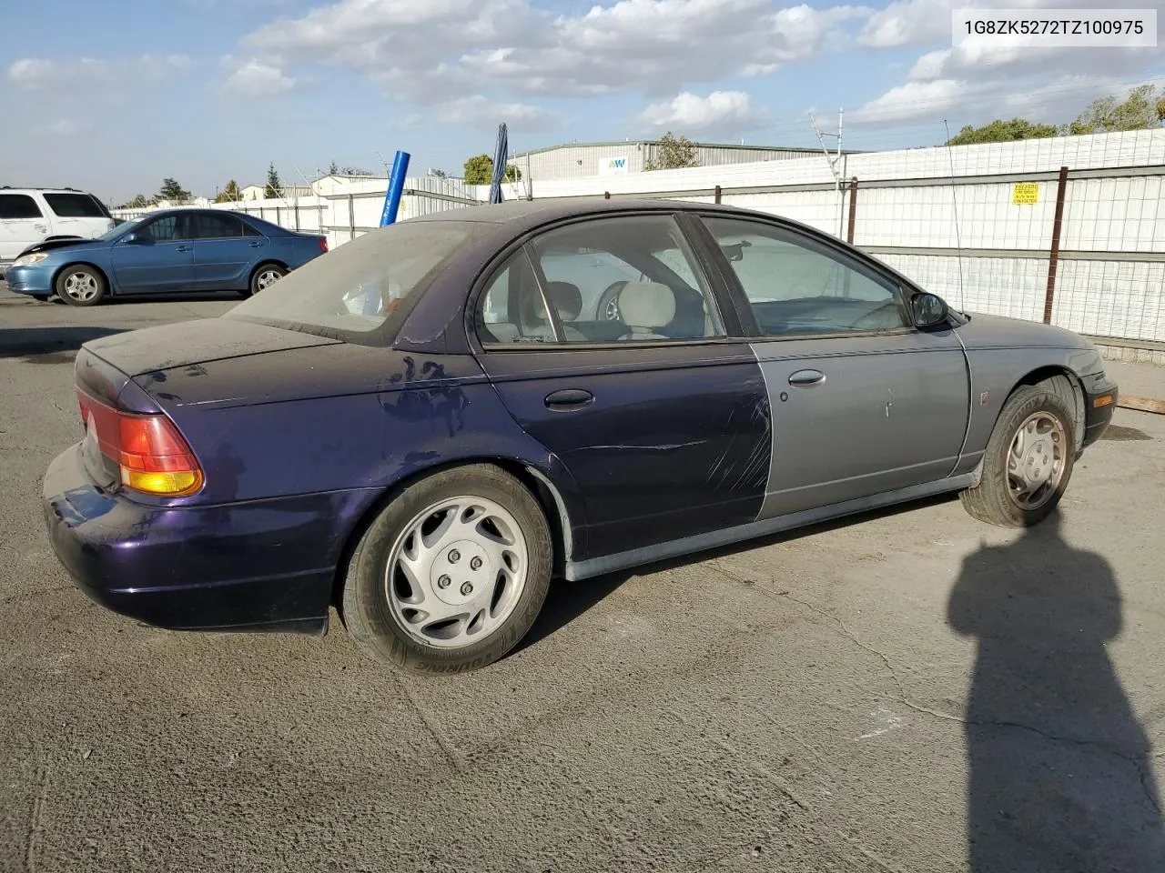 1996 Saturn Sl2 VIN: 1G8ZK5272TZ100975 Lot: 78098294