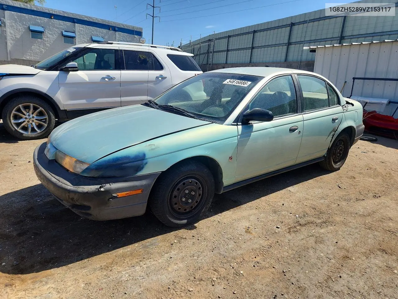 1997 Saturn Sl1 VIN: 1G8ZH5289VZ153117 Lot: 54616886