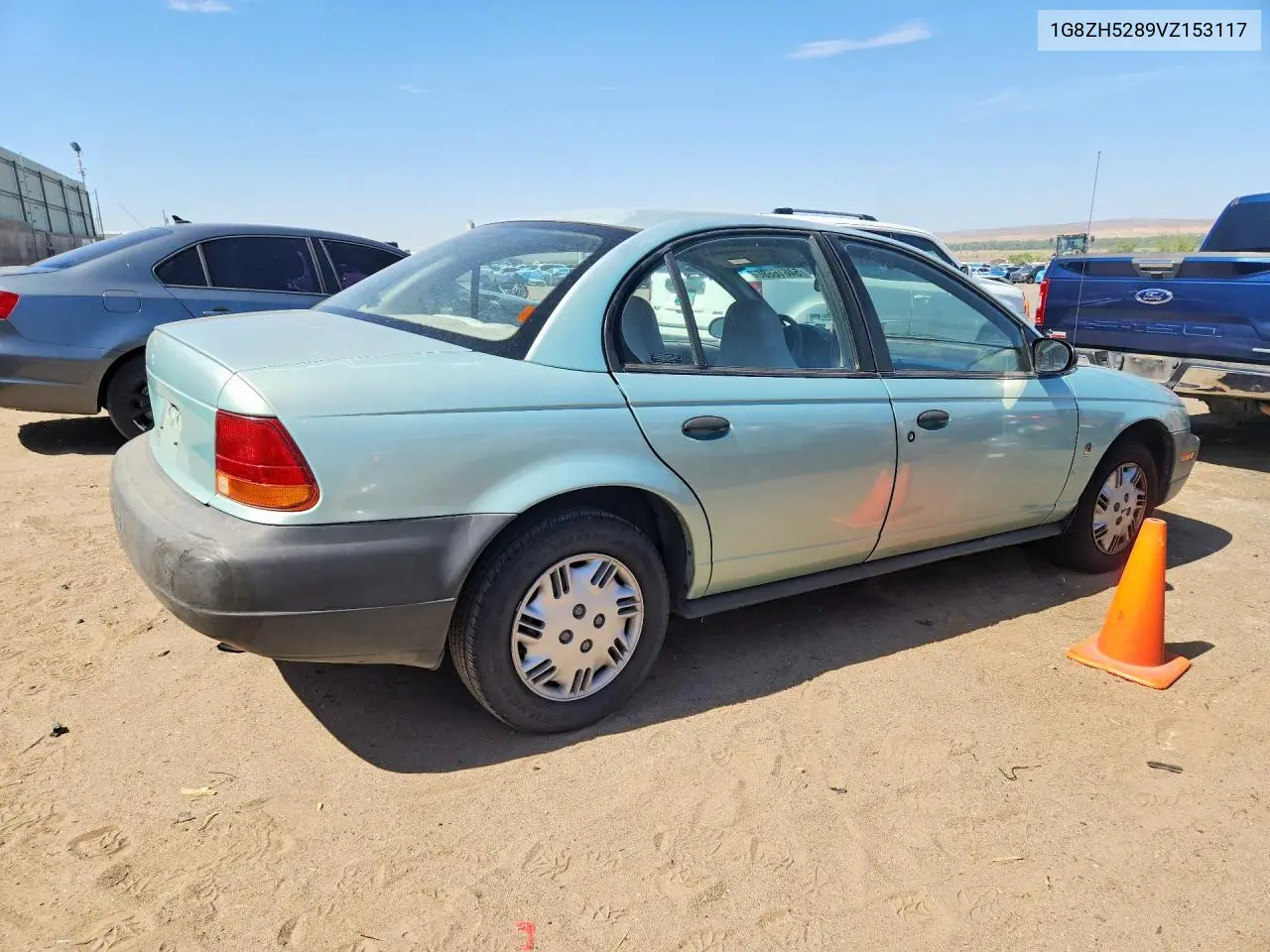 1997 Saturn Sl1 VIN: 1G8ZH5289VZ153117 Lot: 54616886
