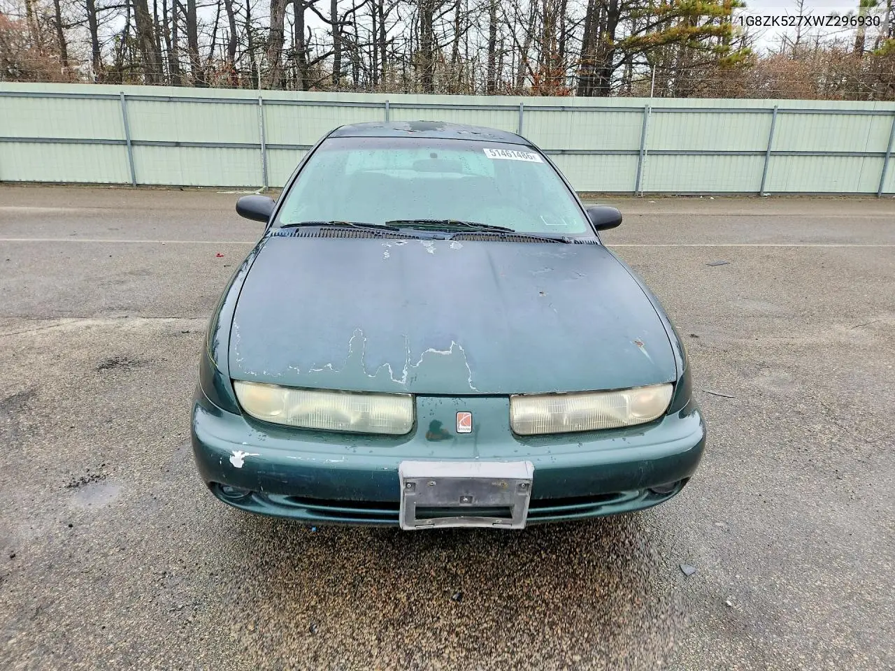 1998 Saturn Sl2 VIN: 1G8ZK527XWZ296930 Lot: 51461486