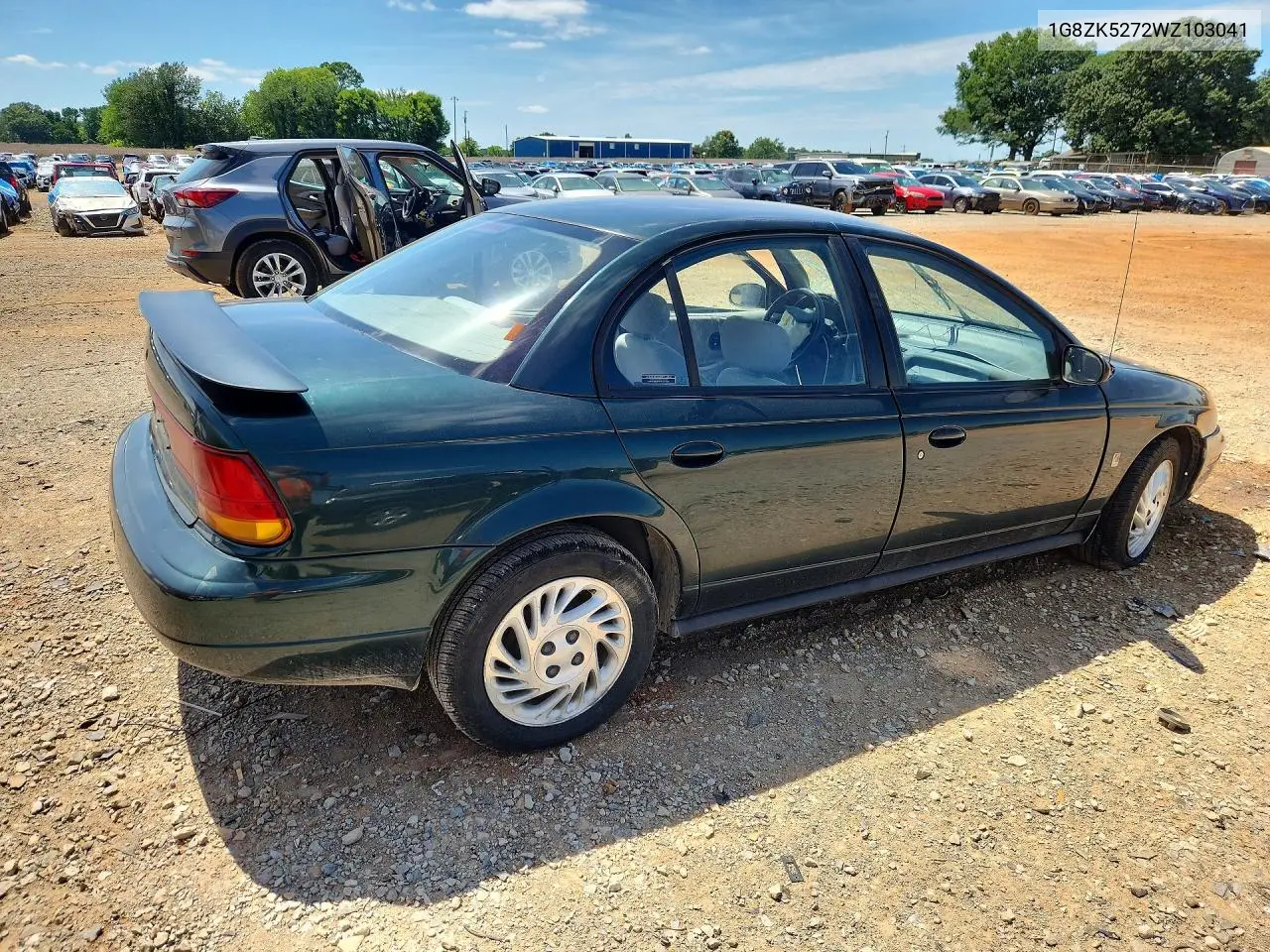 1998 Saturn Sl2 VIN: 1G8ZK5272WZ103041 Lot: 57362746