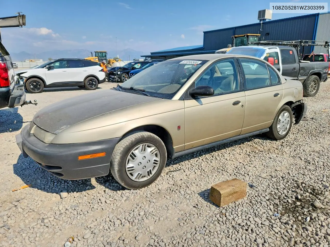 1998 Saturn Sl1 VIN: 1G8ZG5281WZ303399 Lot: 61056566