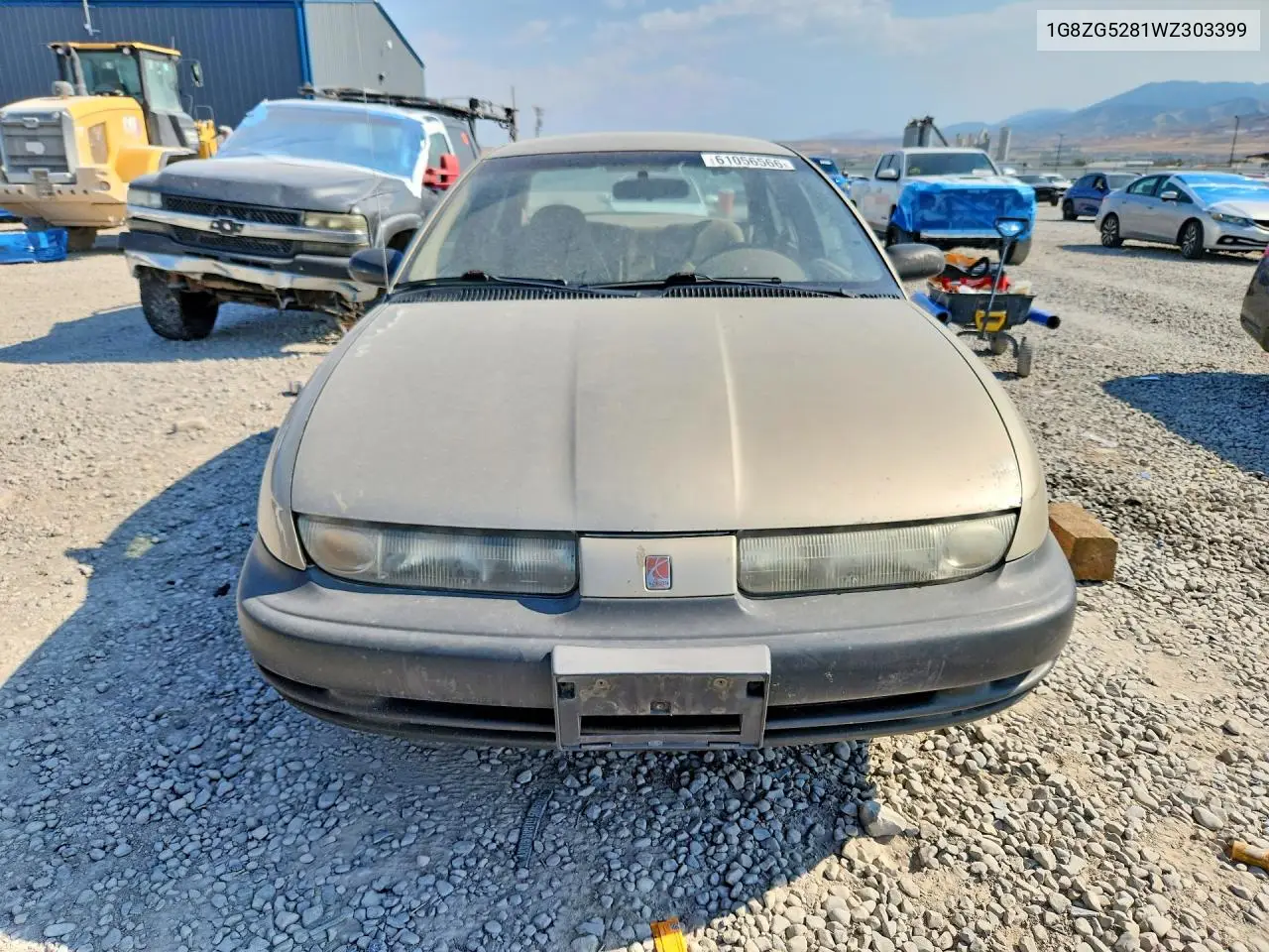 1998 Saturn Sl1 VIN: 1G8ZG5281WZ303399 Lot: 61056566