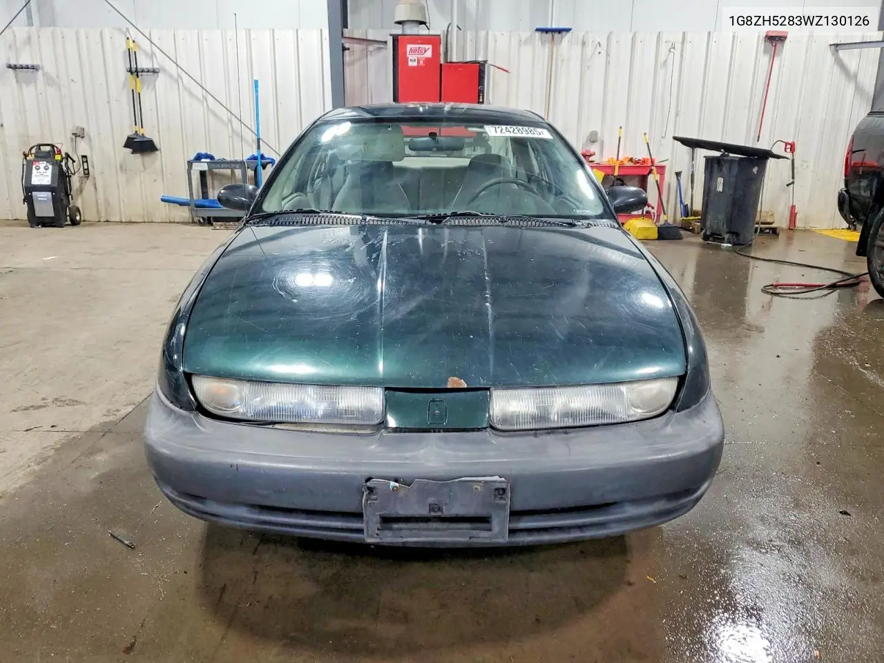 1998 Saturn Sl1 VIN: 1G8ZH5283WZ130126 Lot: 72428985