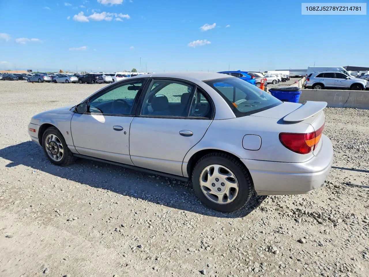 2000 Saturn Sl2 VIN: 1G8ZJ5278YZ214781 Lot: 57043326