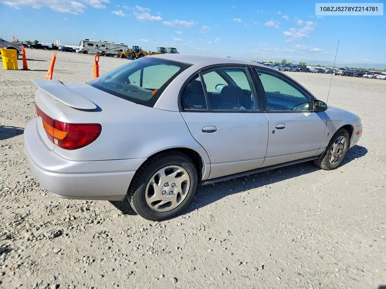 2000 Saturn Sl2 VIN: 1G8ZJ5278YZ214781 Lot: 57043326