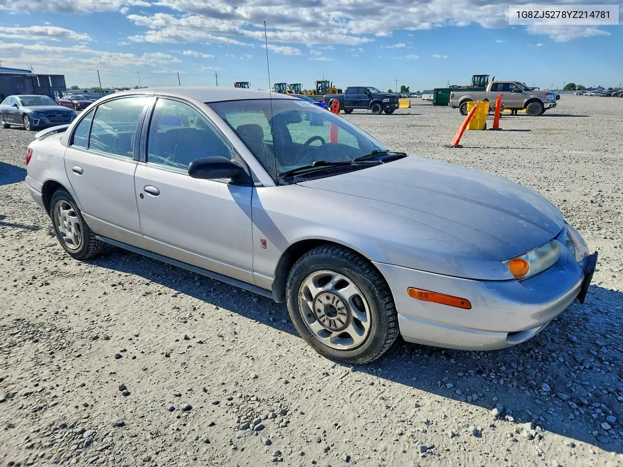 2000 Saturn Sl2 VIN: 1G8ZJ5278YZ214781 Lot: 57043326
