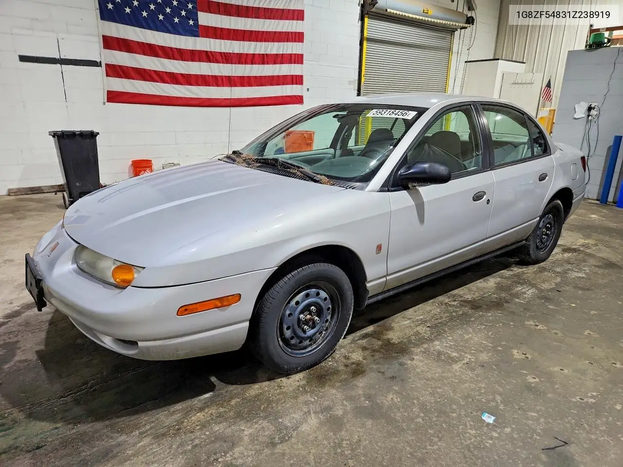 2001 Saturn Sl VIN: 1G8ZF54831Z238919 Lot: 59318456