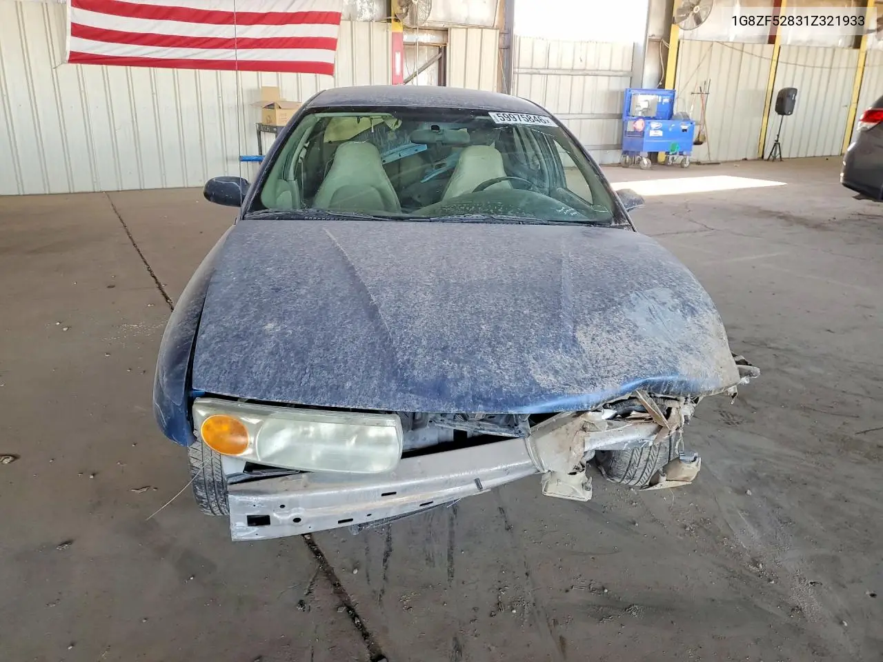 2001 Saturn Sl VIN: 1G8ZF52831Z321933 Lot: 59975846