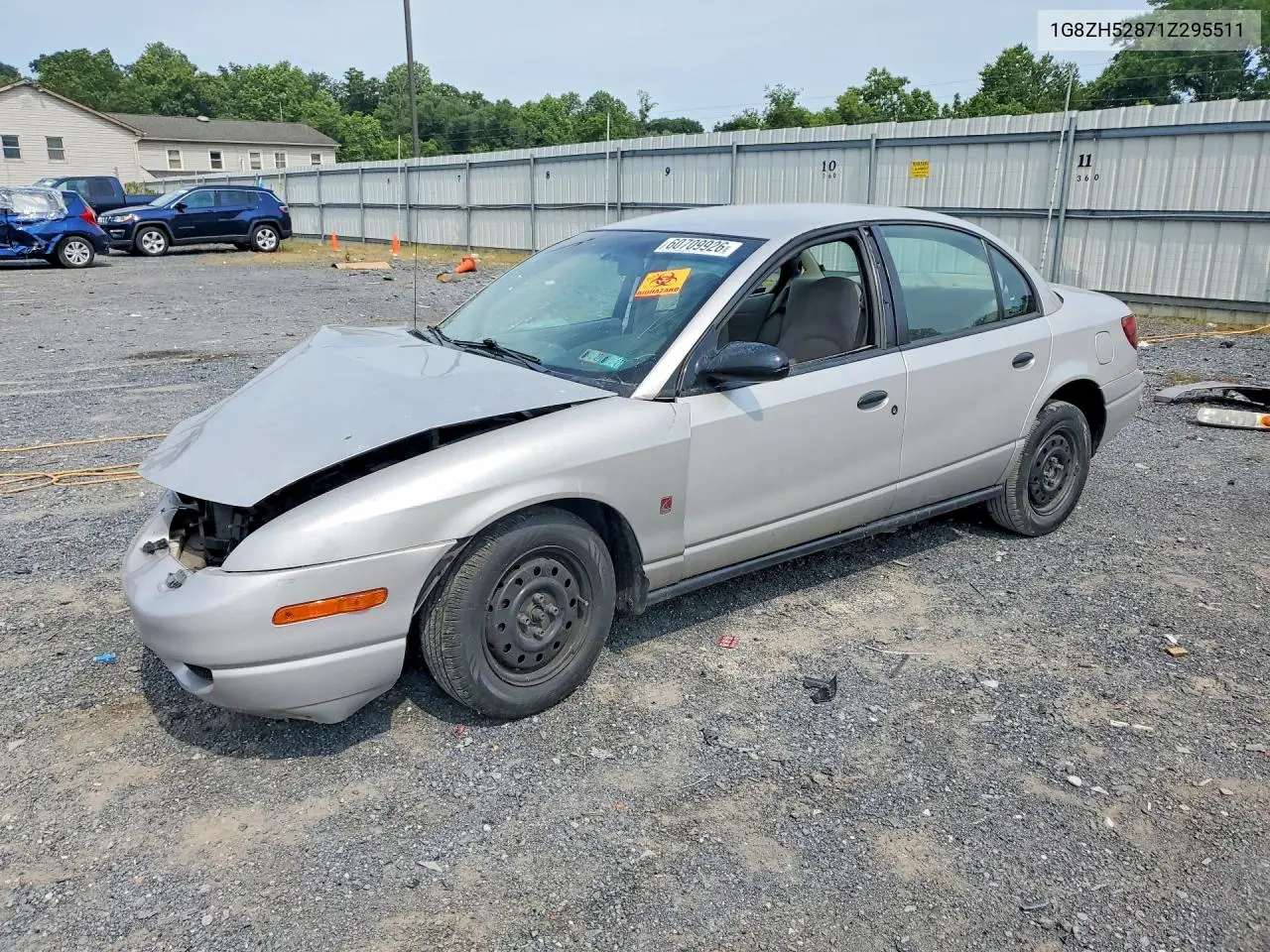 2001 Saturn Sl1 VIN: 1G8ZH52871Z295511 Lot: 60709926