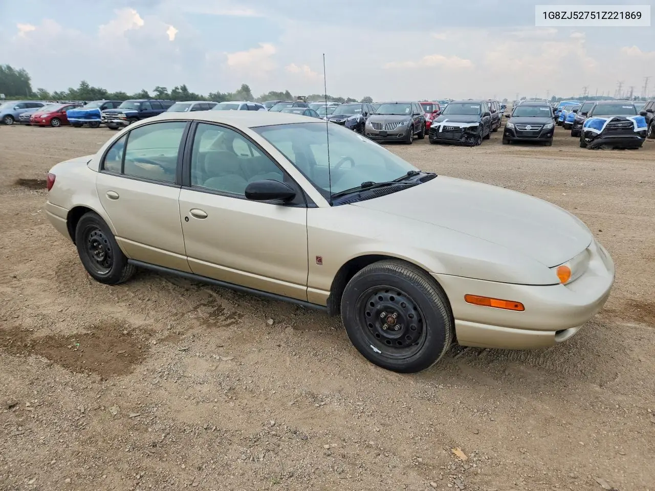 2001 Saturn Sl2 VIN: 1G8ZJ52751Z221869 Lot: 61618026