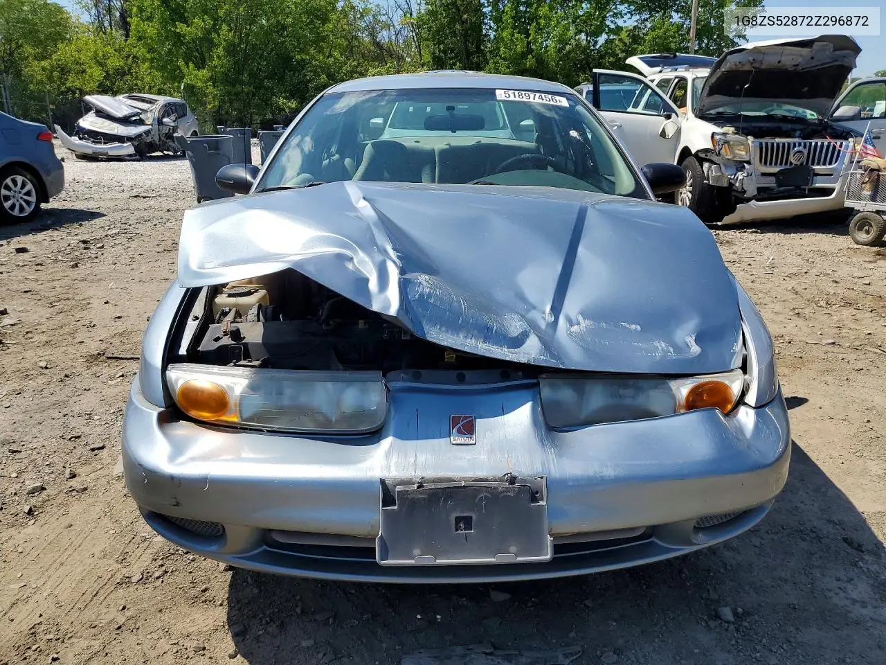 2002 Saturn Sl Spring Special VIN: 1G8ZS52872Z296872 Lot: 51897456