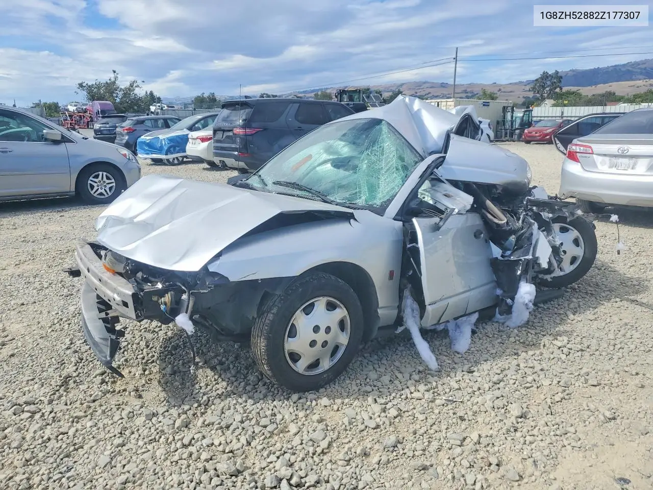 2002 Saturn Sl1 VIN: 1G8ZH52882Z177307 Lot: 56816896
