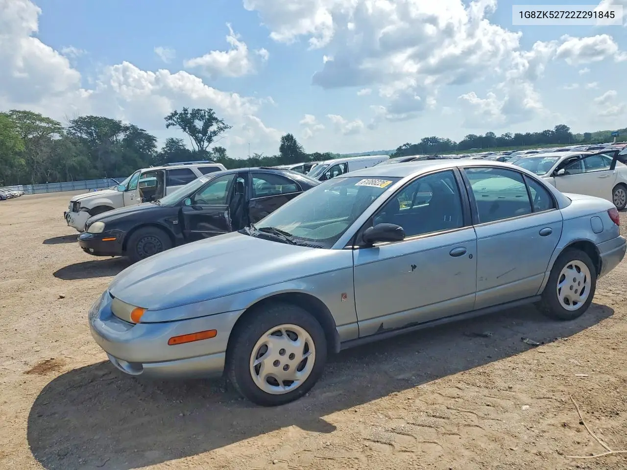 2002 Saturn Sl2 VIN: 1G8ZK52722Z291845 Lot: 61086226
