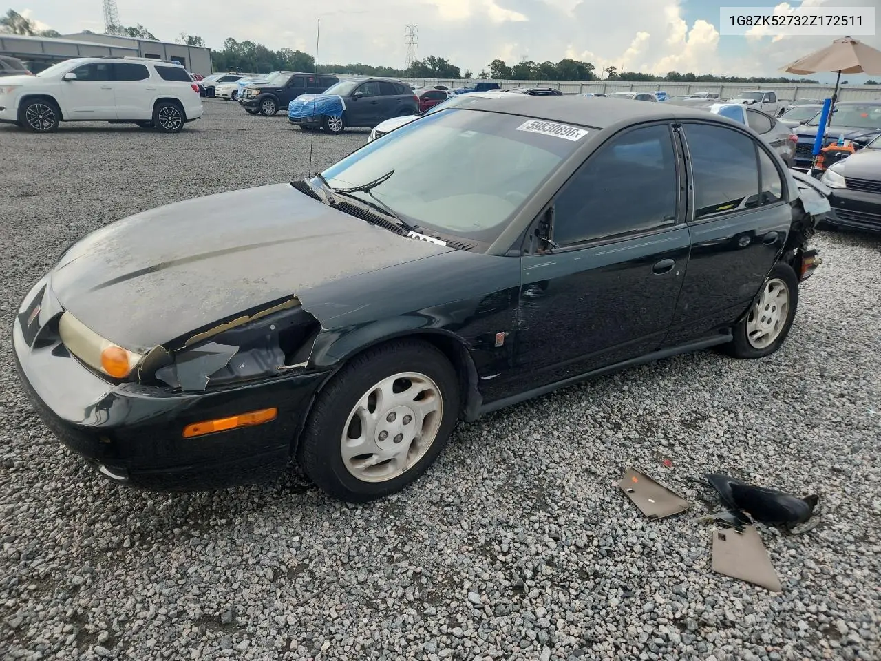 2002 Saturn Sl2 VIN: 1G8ZK52732Z172511 Lot: 61986646
