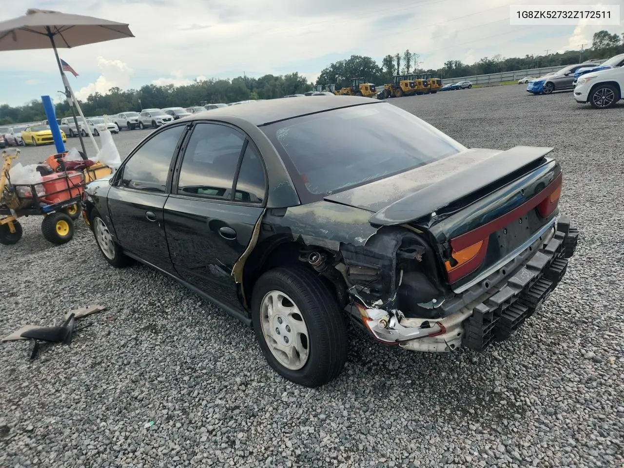 2002 Saturn Sl2 VIN: 1G8ZK52732Z172511 Lot: 61986646
