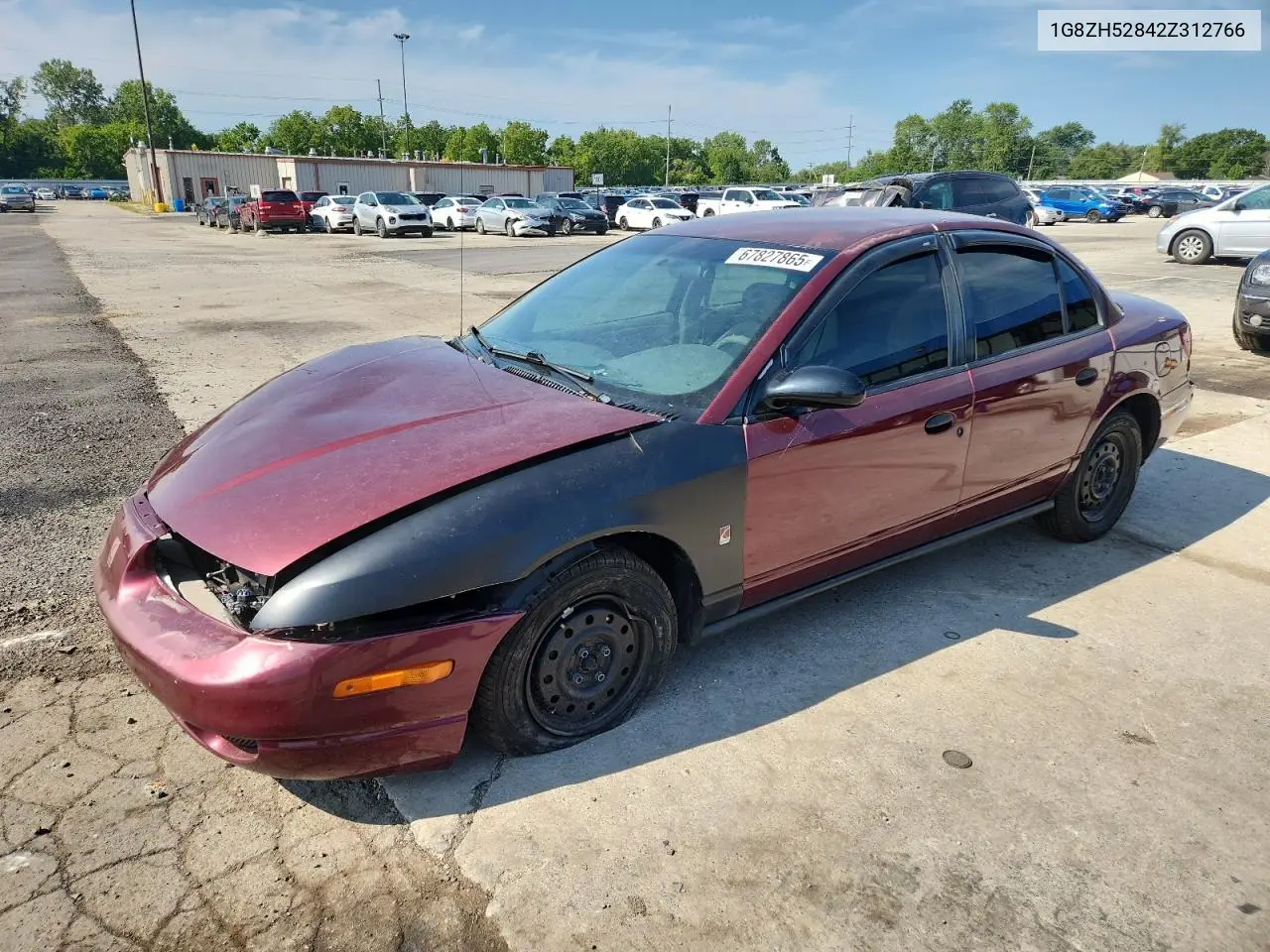 2002 Saturn Sl1 VIN: 1G8ZH52842Z312766 Lot: 67827865