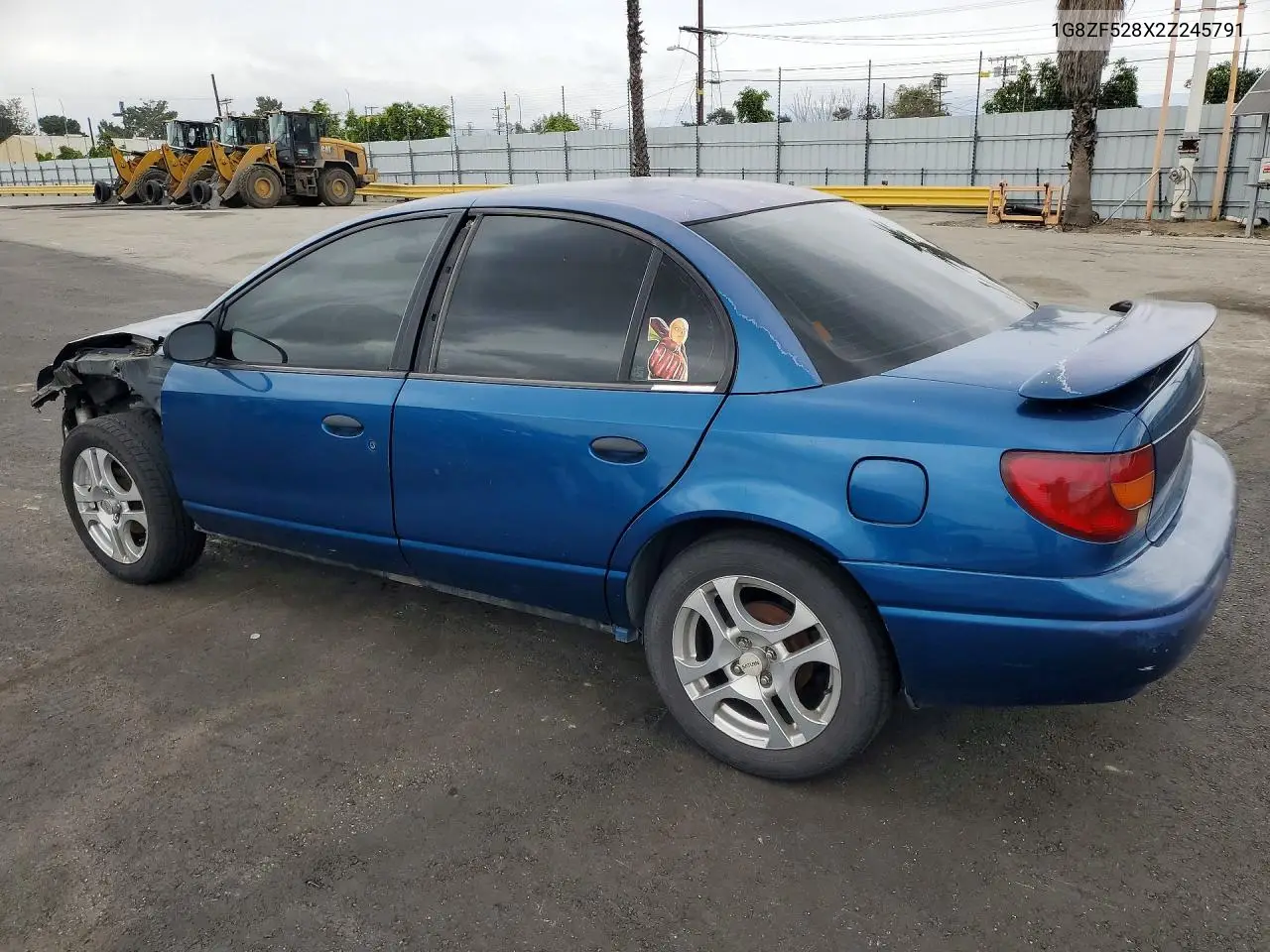 2002 Saturn Sl VIN: 1G8ZF528X2Z245791 Lot: 76848835