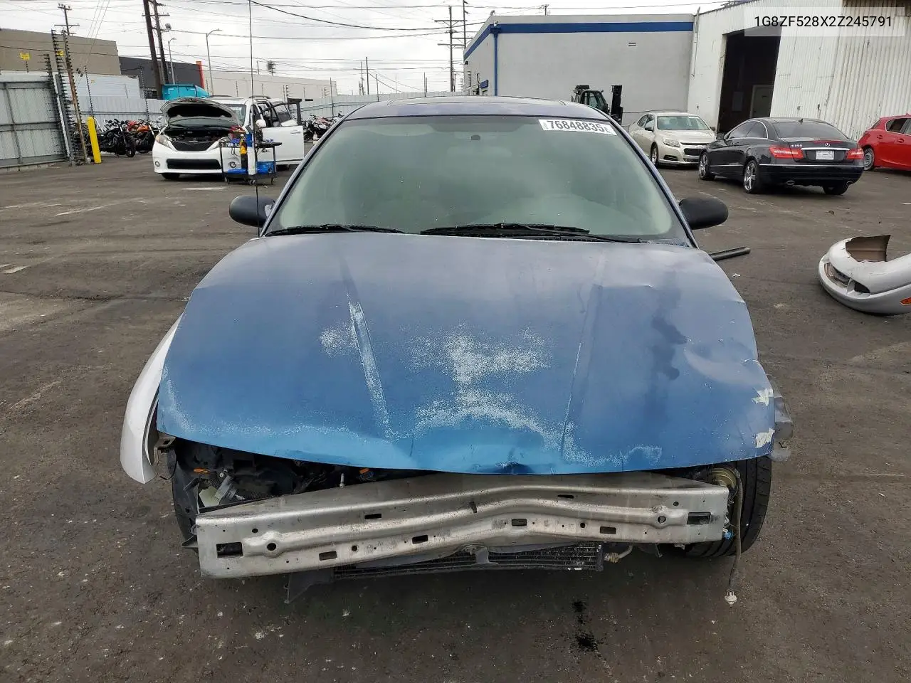 2002 Saturn Sl VIN: 1G8ZF528X2Z245791 Lot: 76848835