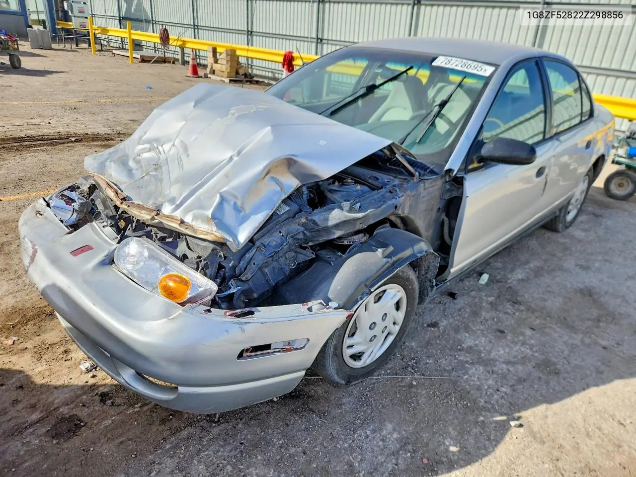 2002 Saturn Sl VIN: 1G8ZF52822Z298856 Lot: 78728695