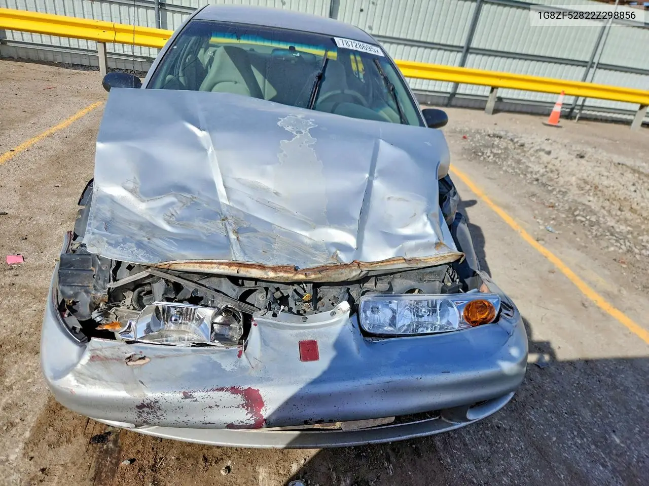 2002 Saturn Sl VIN: 1G8ZF52822Z298856 Lot: 78728695