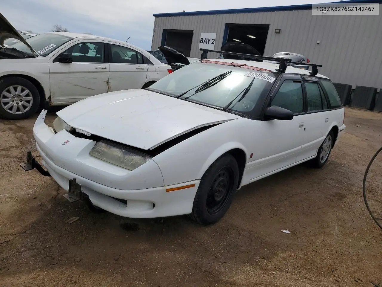 1995 Saturn Sw2 VIN: 1G8ZK8276SZ142467 Lot: 51203066