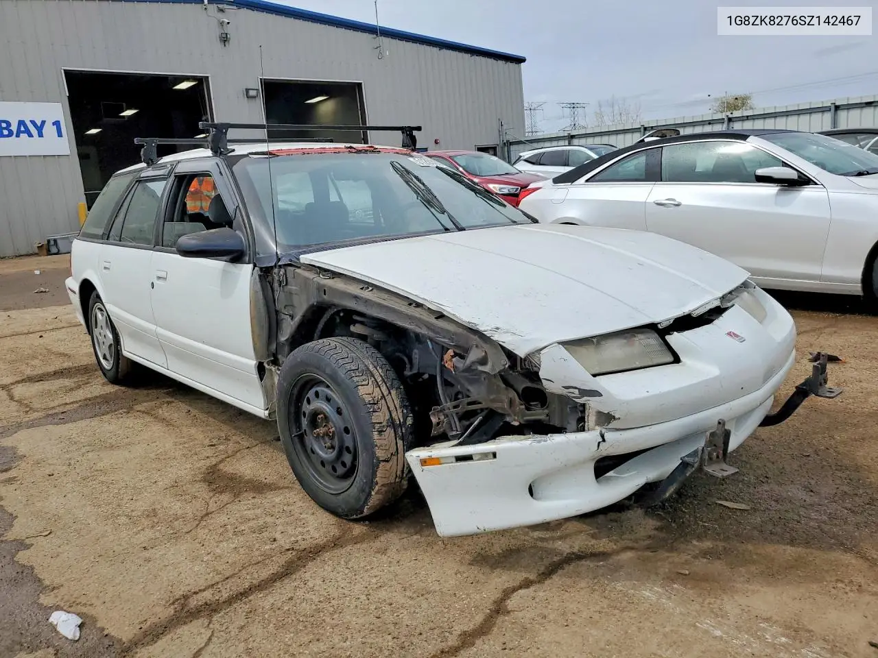 1995 Saturn Sw2 VIN: 1G8ZK8276SZ142467 Lot: 51203066