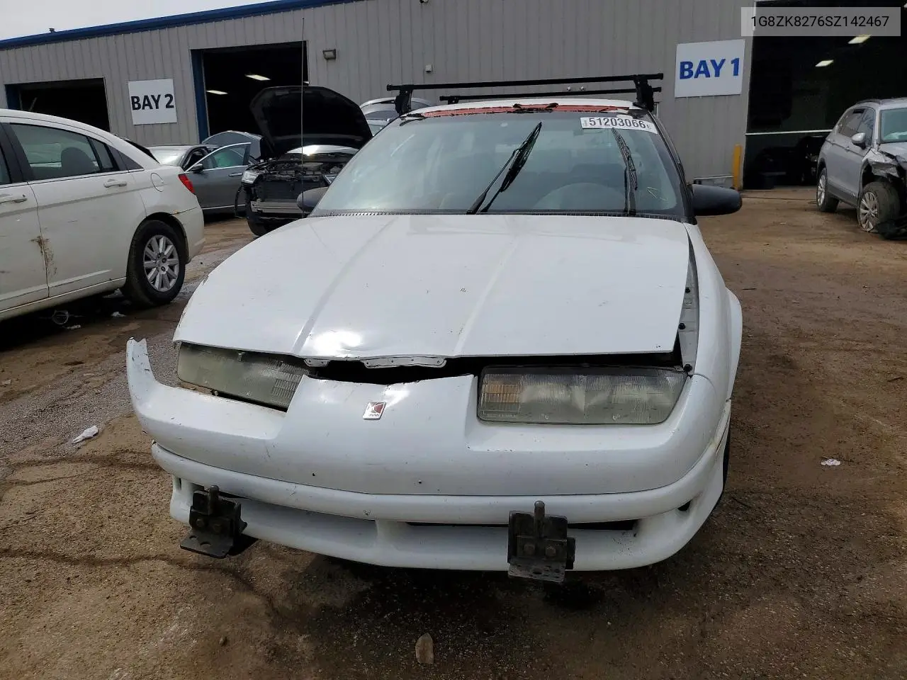 1995 Saturn Sw2 VIN: 1G8ZK8276SZ142467 Lot: 51203066