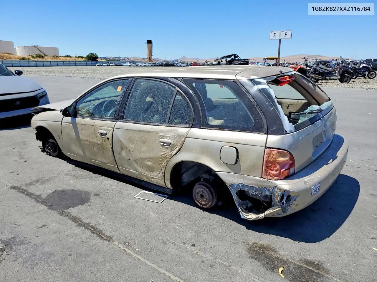 1999 Saturn Sw2 VIN: 1G8ZK827XXZ116784 Lot: 60051626