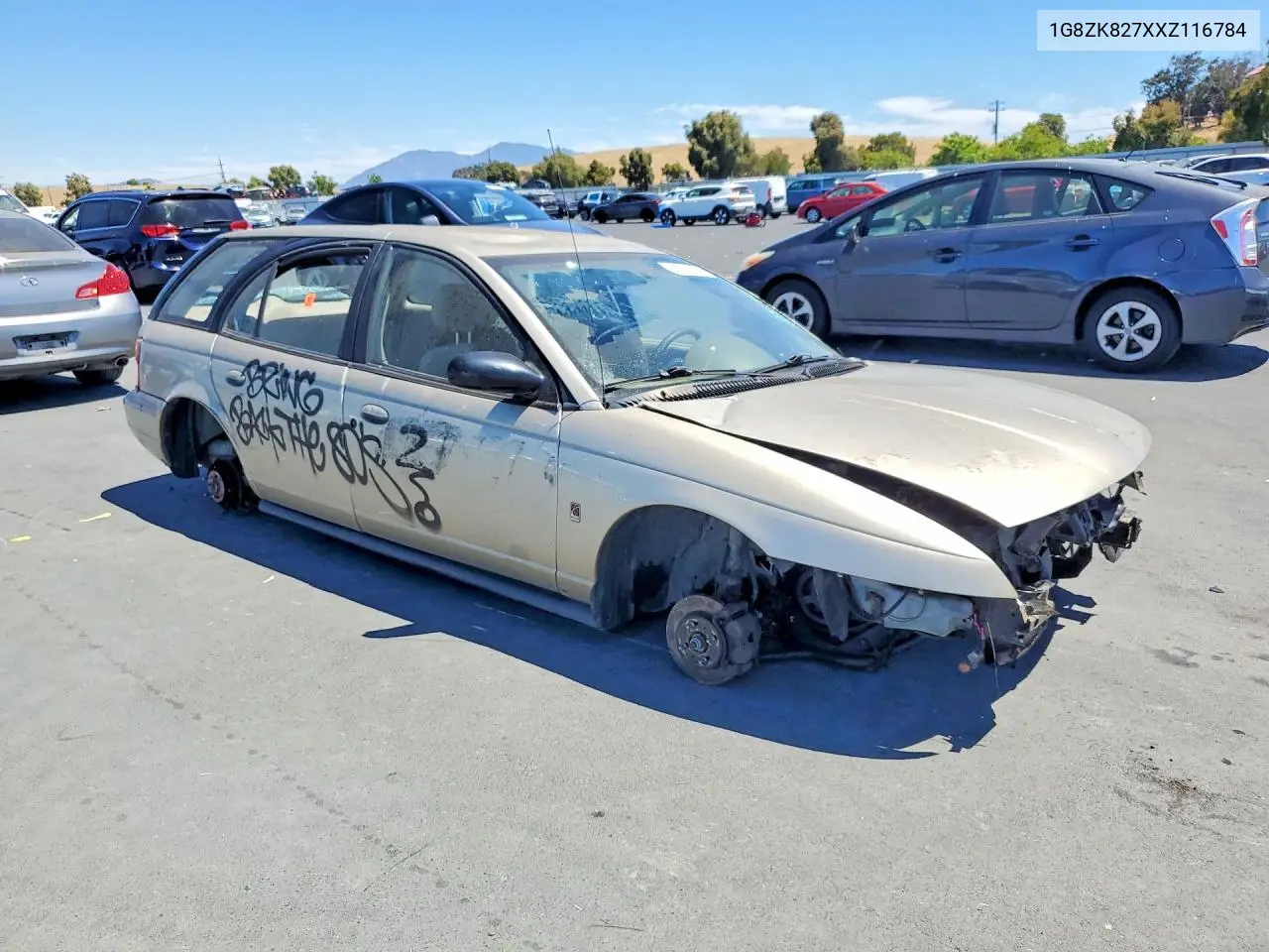 1999 Saturn Sw2 VIN: 1G8ZK827XXZ116784 Lot: 60051626