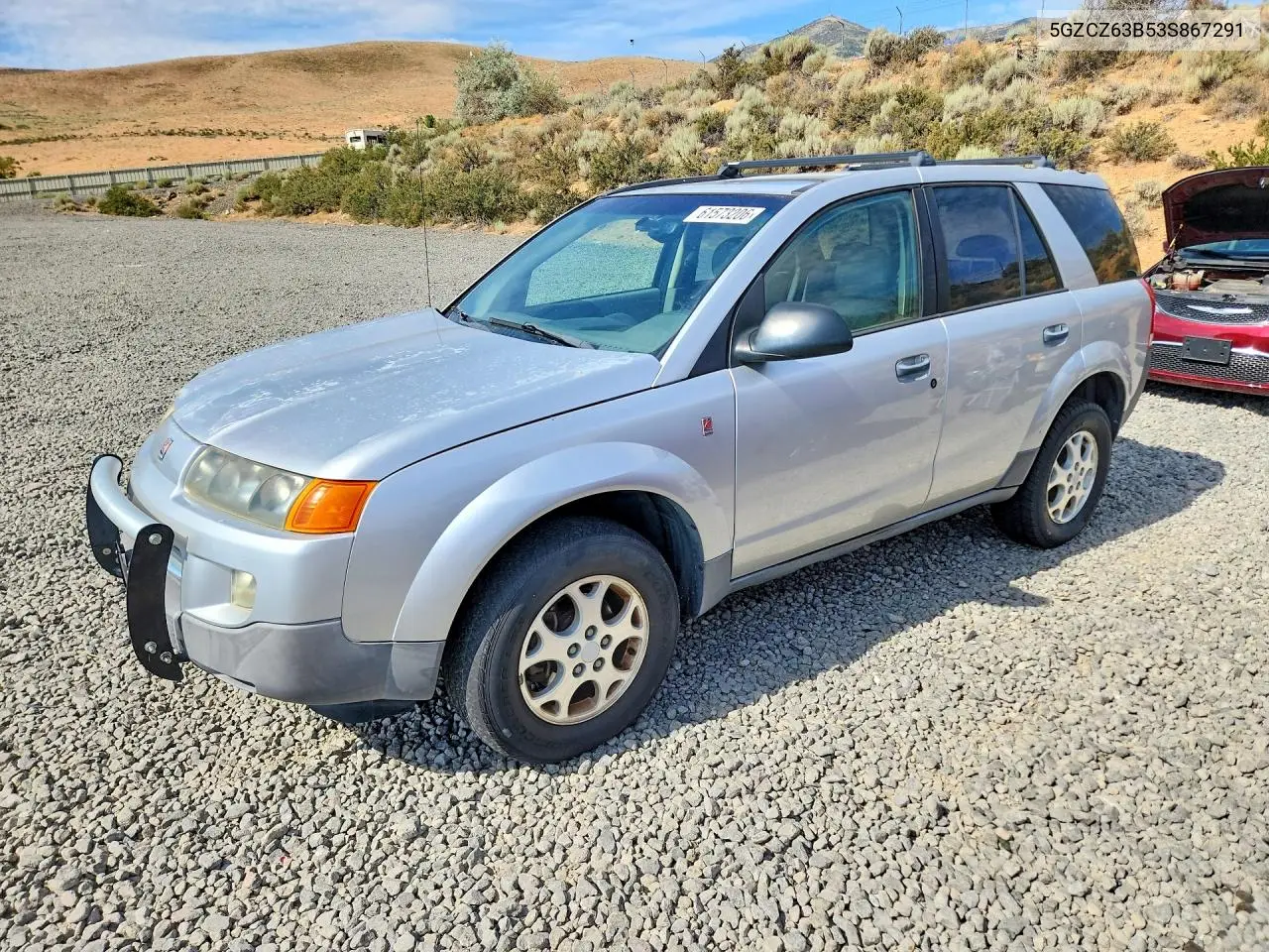 2003 Saturn Vue VIN: 5GZCZ63B53S867291 Lot: 61573206