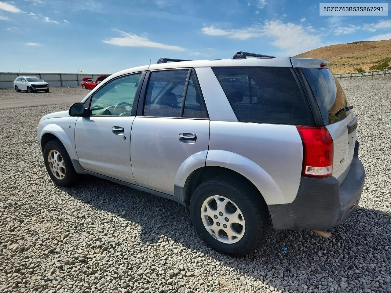 2003 Saturn Vue VIN: 5GZCZ63B53S867291 Lot: 61573206
