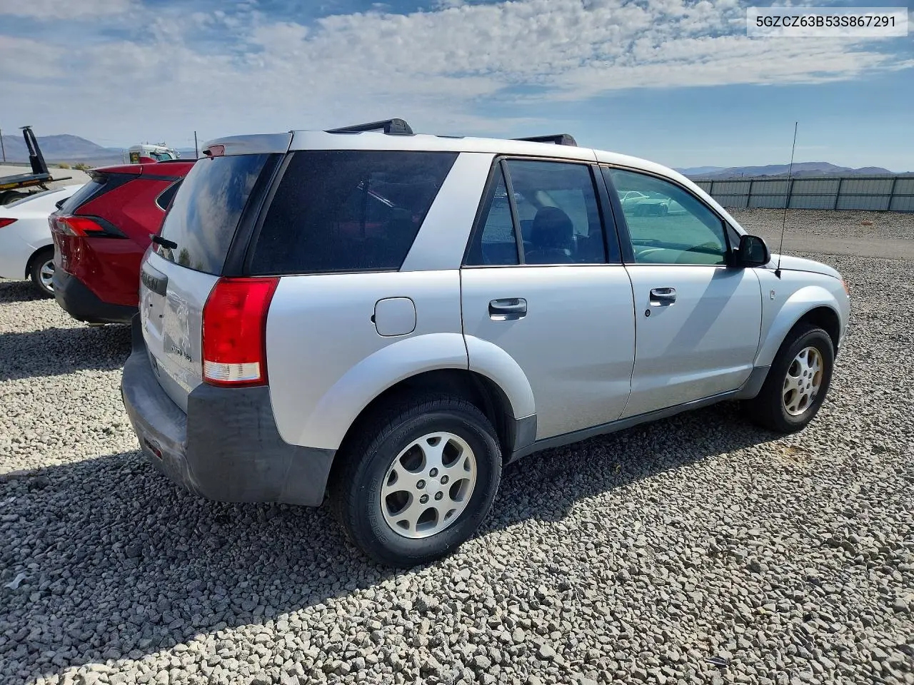 2003 Saturn Vue VIN: 5GZCZ63B53S867291 Lot: 61573206