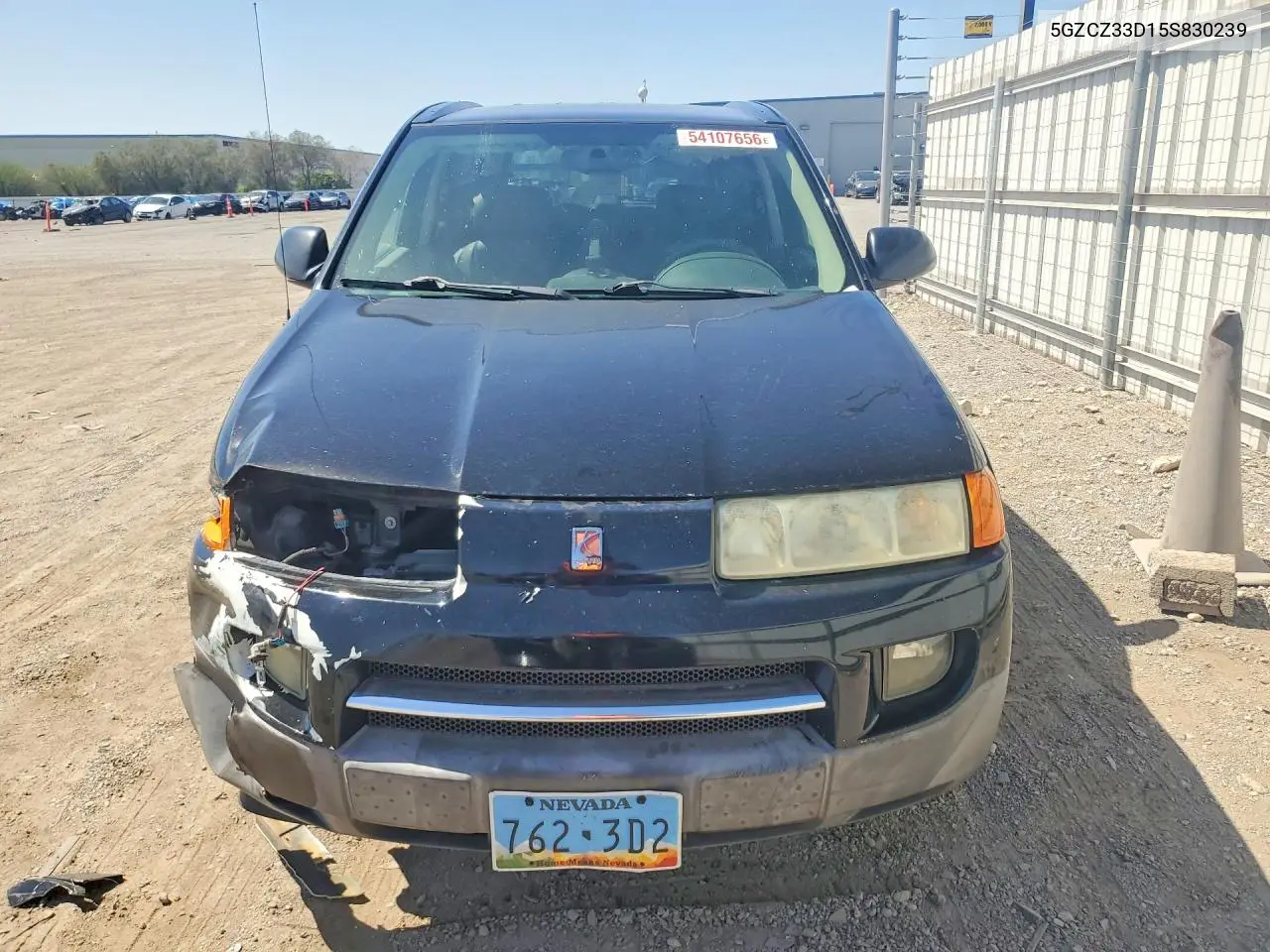 2005 Saturn Vue VIN: 5GZCZ33D15S830239 Lot: 54107656