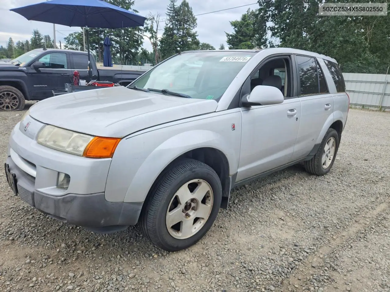 2005 Saturn Vue VIN: 5GZCZ534X5S802550 Lot: 55784976