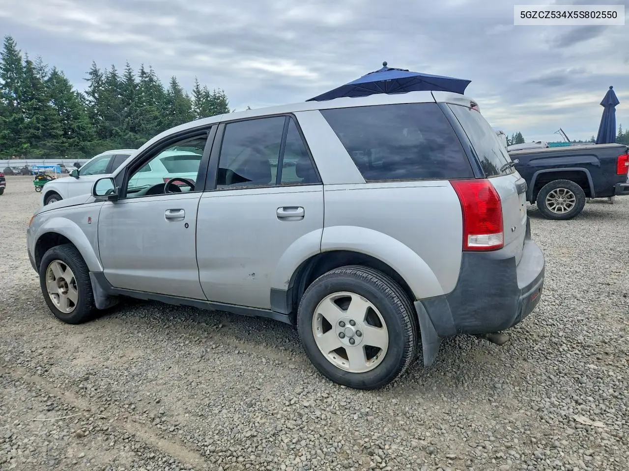 2005 Saturn Vue VIN: 5GZCZ534X5S802550 Lot: 55784976