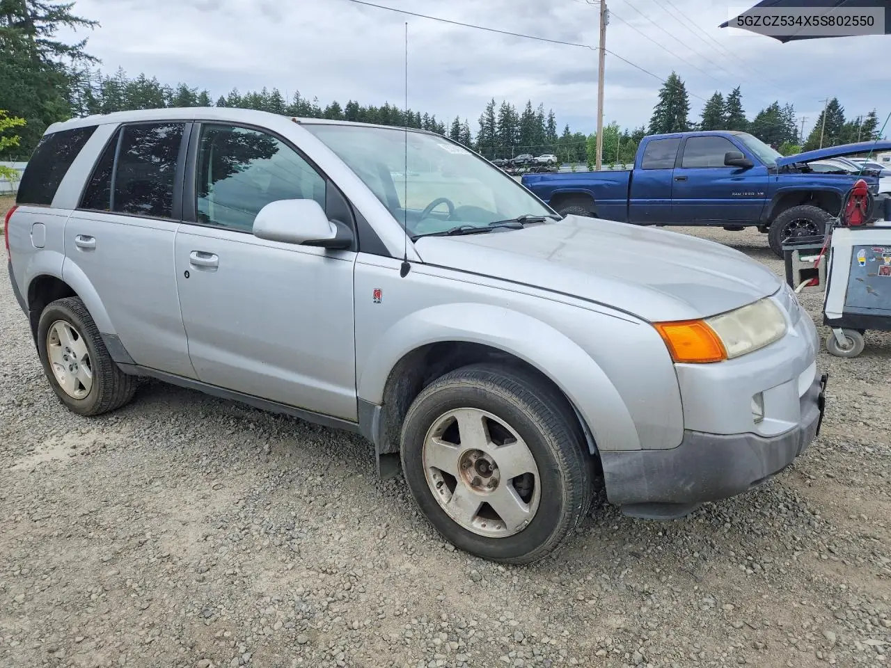 2005 Saturn Vue VIN: 5GZCZ534X5S802550 Lot: 55784976