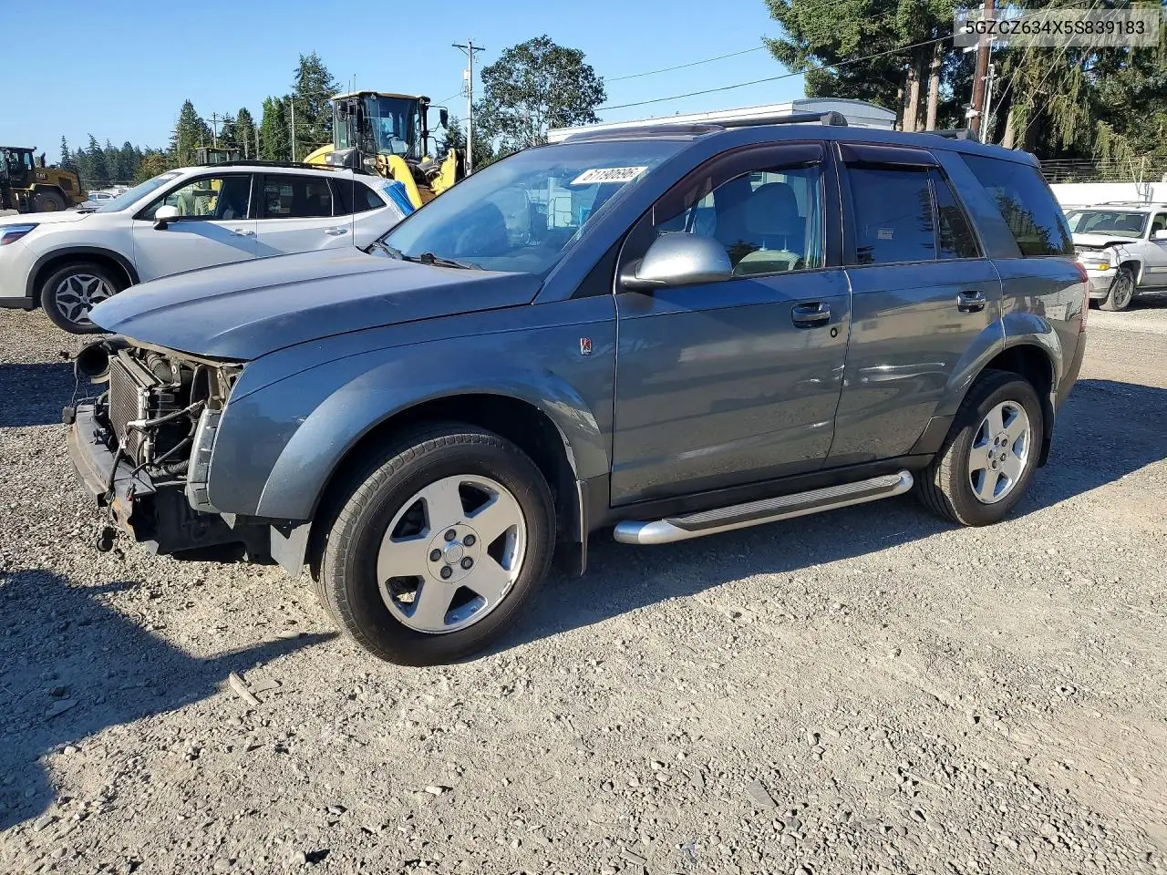 2005 Saturn Vue VIN: 5GZCZ634X5S839183 Lot: 61190696