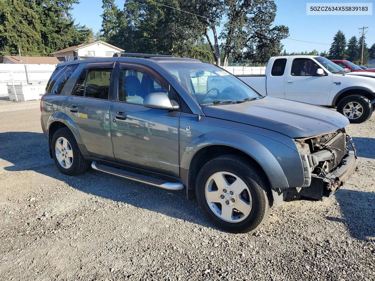 2005 Saturn Vue VIN: 5GZCZ634X5S839183 Lot: 61190696