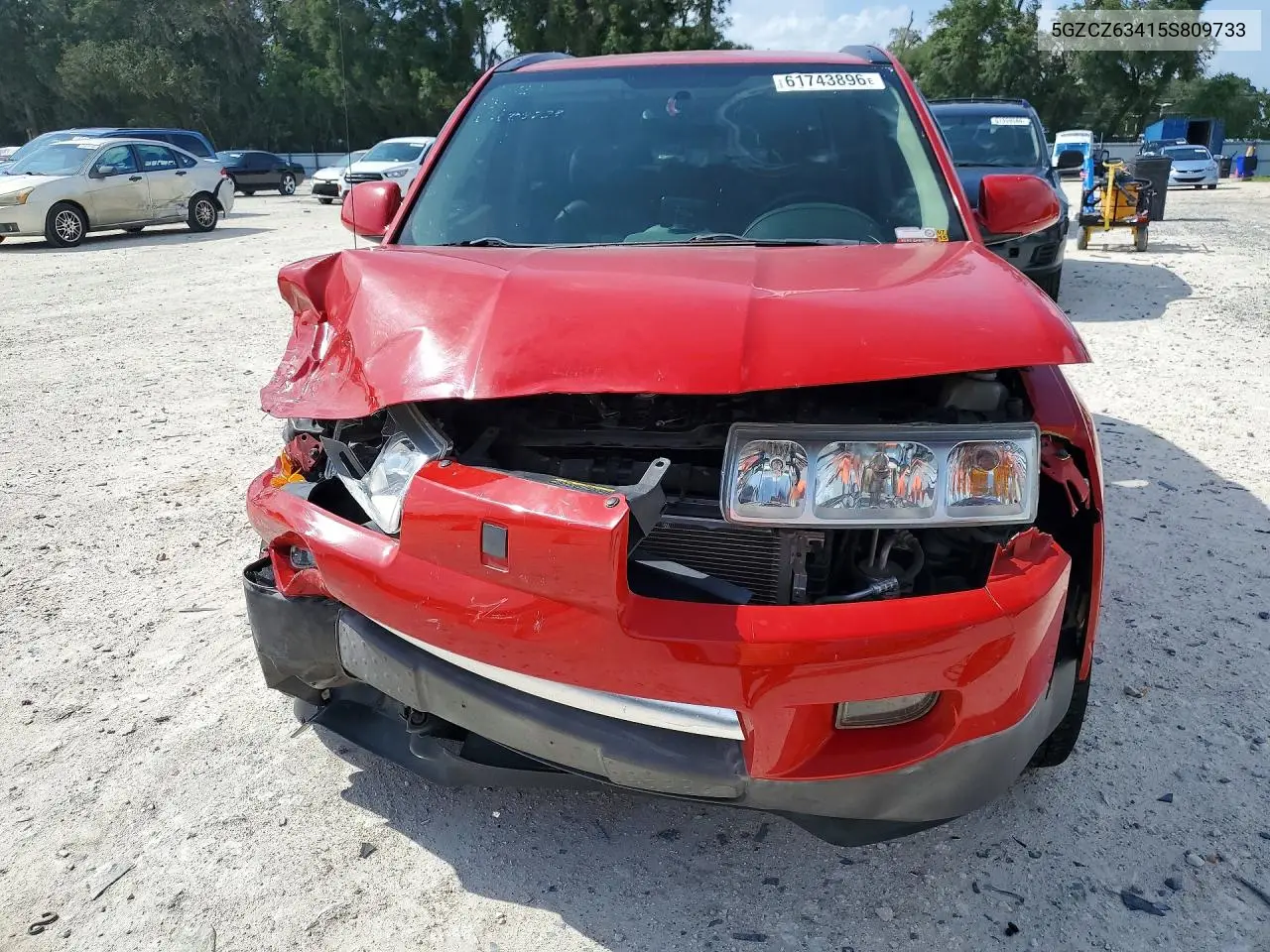 2005 Saturn Vue VIN: 5GZCZ63415S809733 Lot: 61743896