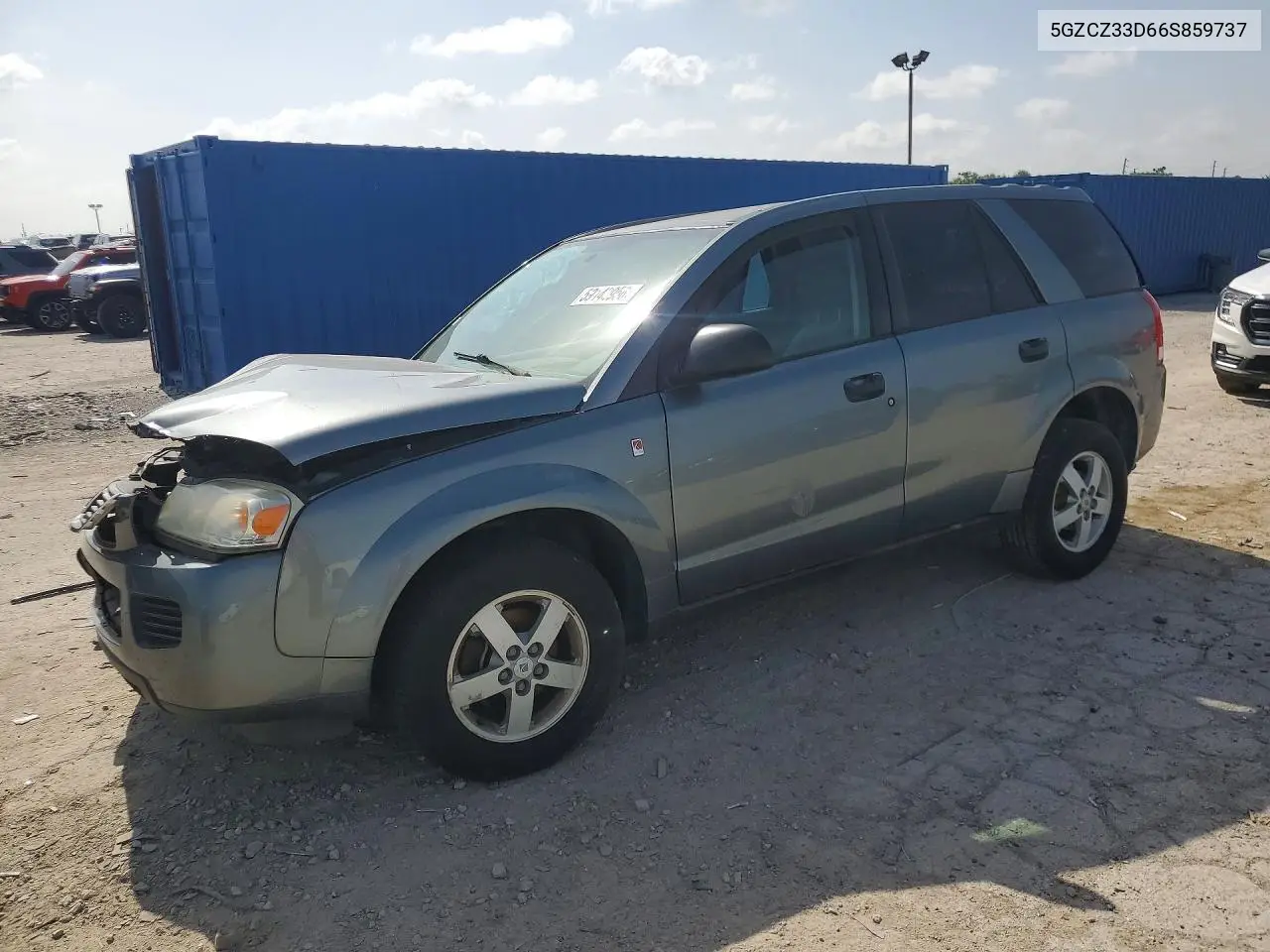 2006 Saturn Vue VIN: 5GZCZ33D66S859737 Lot: 59142956