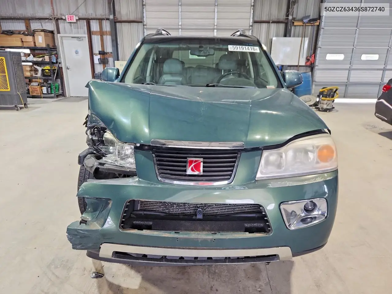 2006 Saturn Vue VIN: 5GZCZ63436S872740 Lot: 59191416