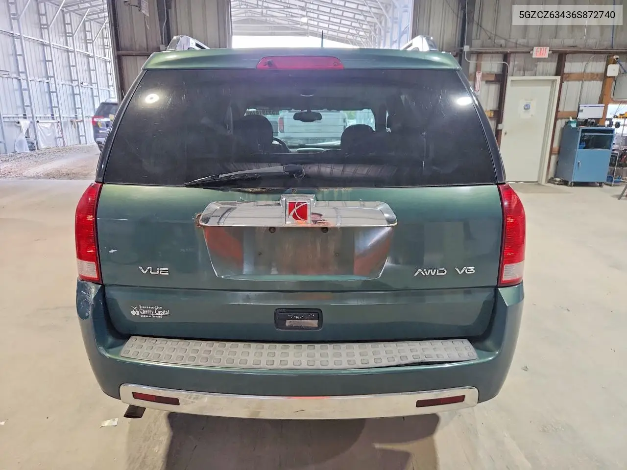 2006 Saturn Vue VIN: 5GZCZ63436S872740 Lot: 59191416