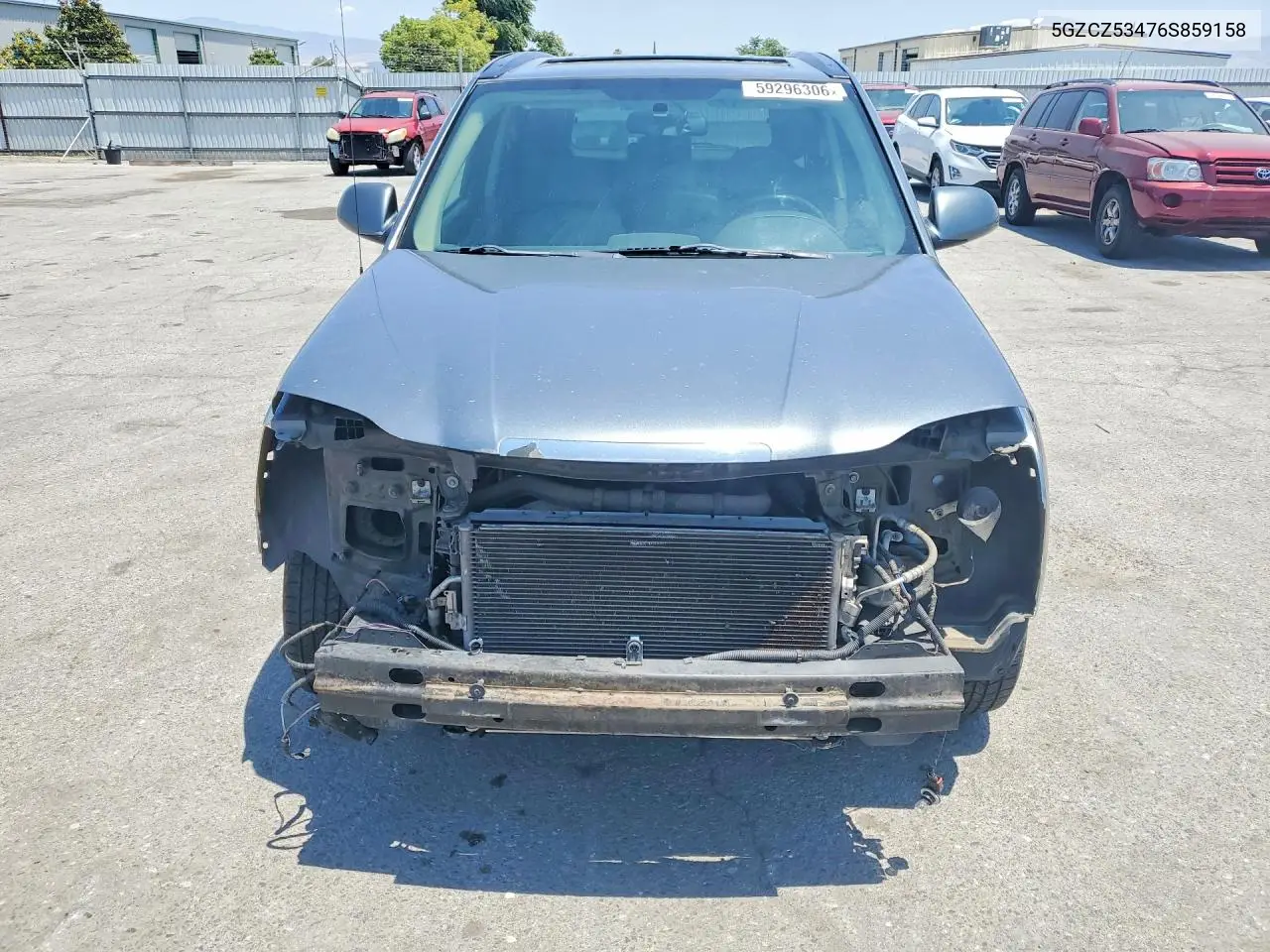 2006 Saturn Vue VIN: 5GZCZ53476S859158 Lot: 59296306