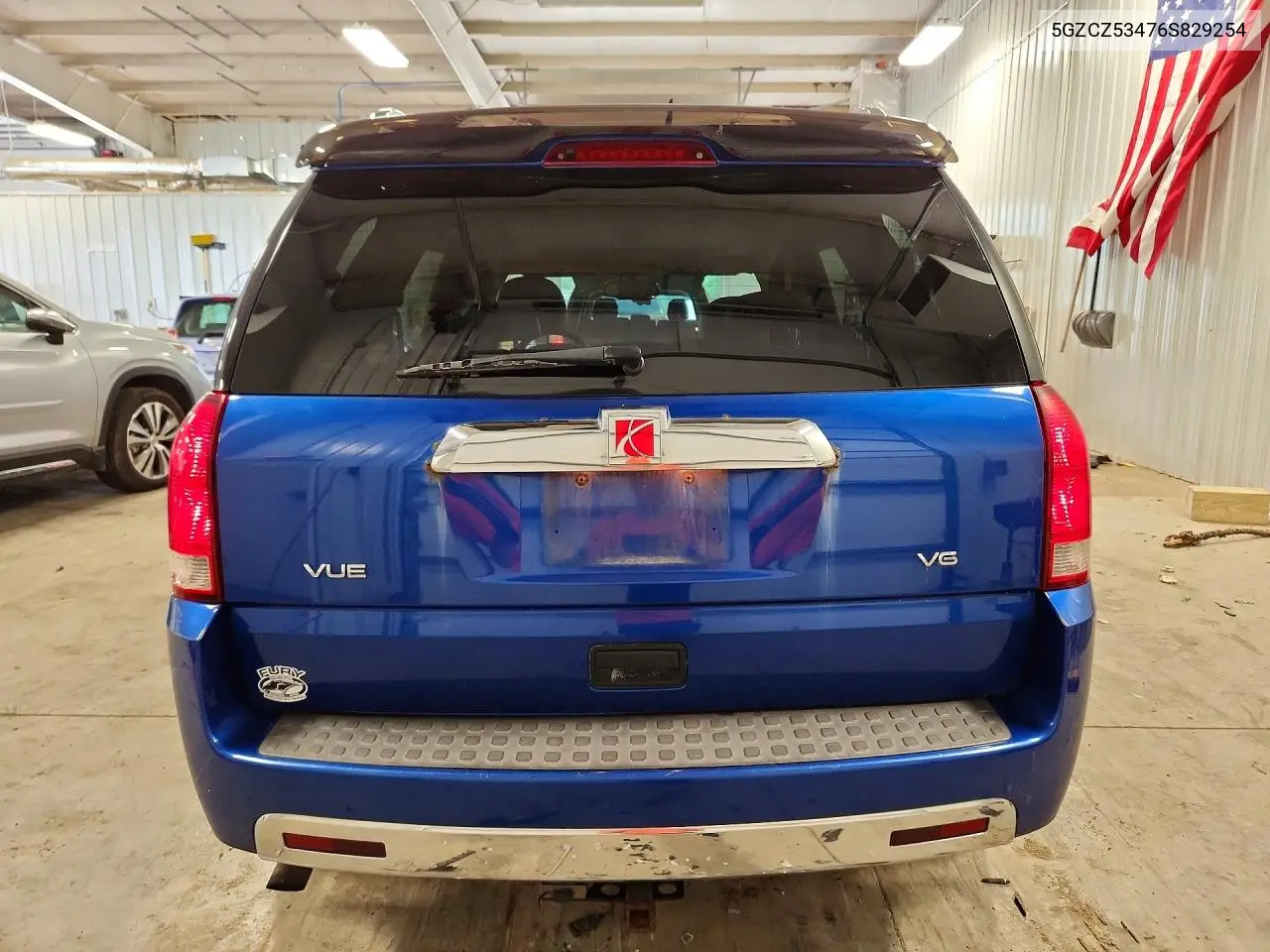 2006 Saturn Vue VIN: 5GZCZ53476S829254 Lot: 60008566
