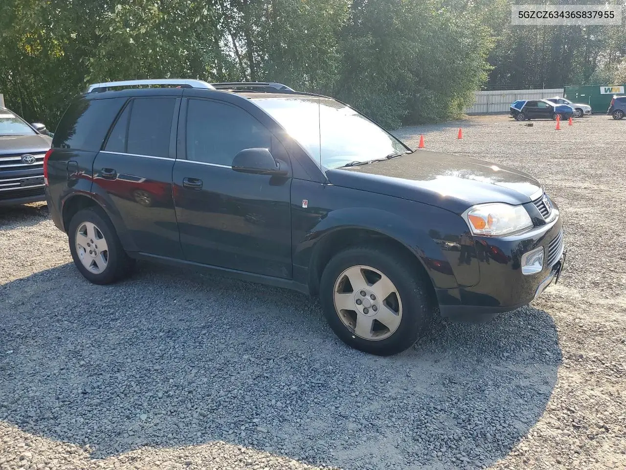 2006 Saturn Vue VIN: 5GZCZ63436S837955 Lot: 61404536