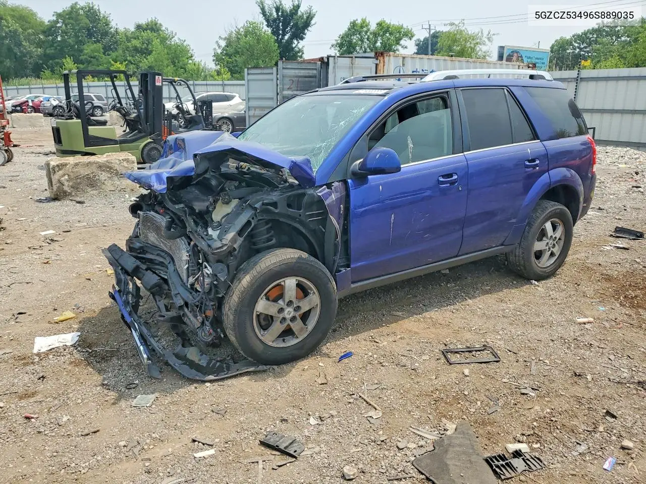 2006 Saturn Vue VIN: 5GZCZ53496S889035 Lot: 61430386