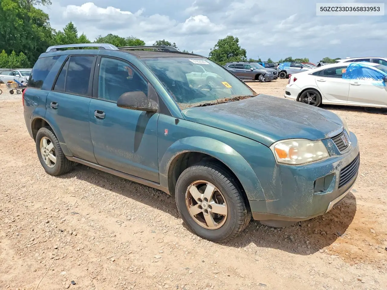 2006 Saturn Vue VIN: 5GZCZ33D36S833953 Lot: 61952586