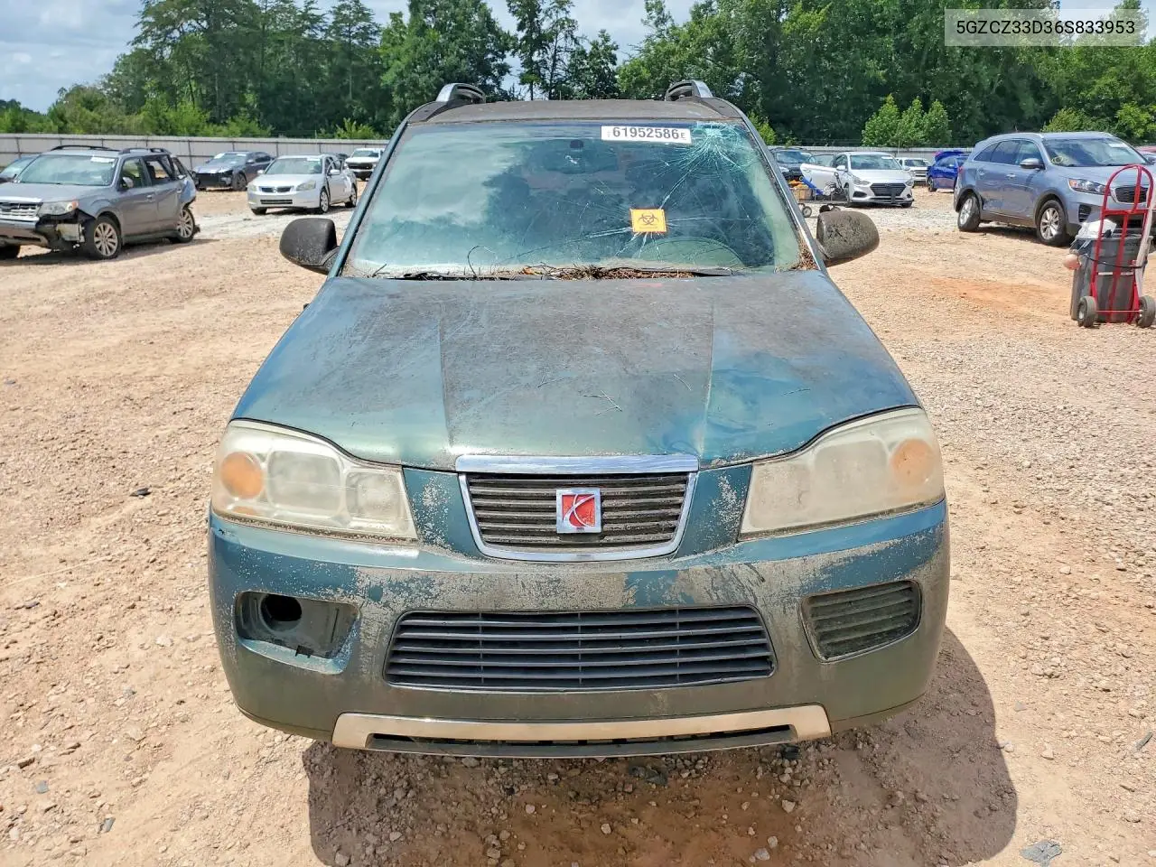 2006 Saturn Vue VIN: 5GZCZ33D36S833953 Lot: 61952586